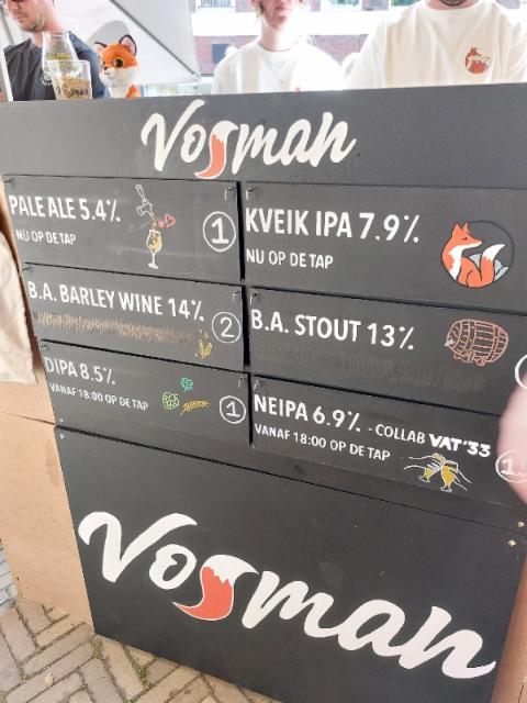 Pale Ale 5.4%, Vosman Brewery, Netherlands