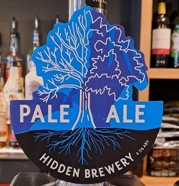 Pale Ale 4.5%, Hidden Brewery Cornwall, England