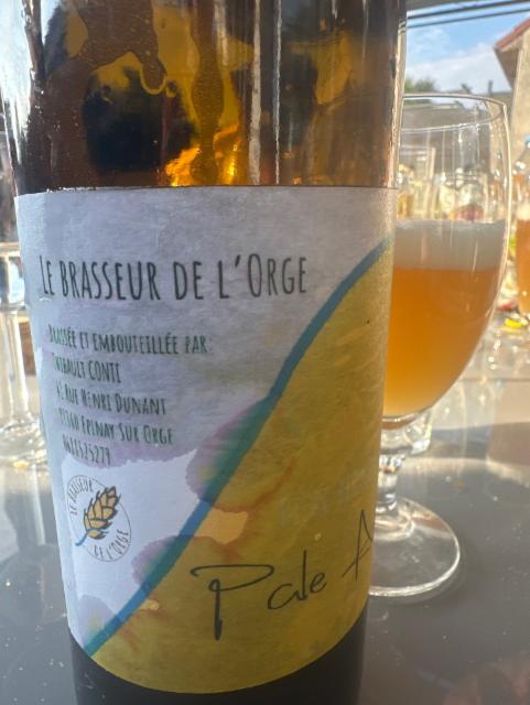 Pale Ale 5.2%, Le Brasseur De L'Orge, France