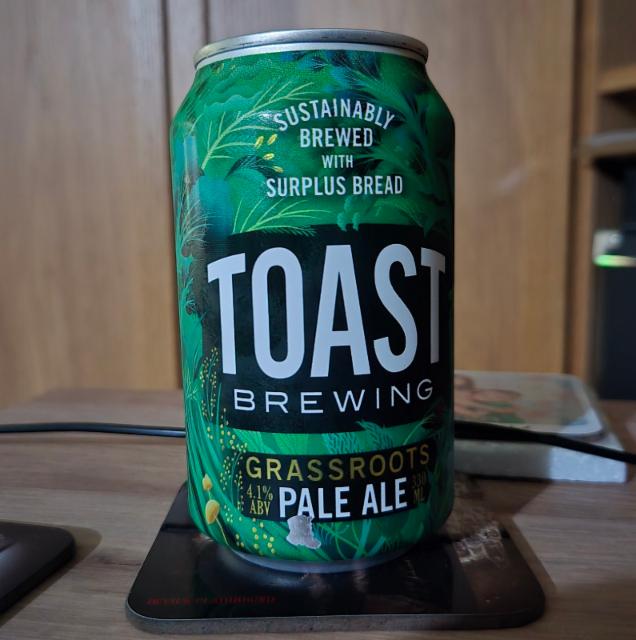 Pale Ale 4.1%, Toast Brewing, England