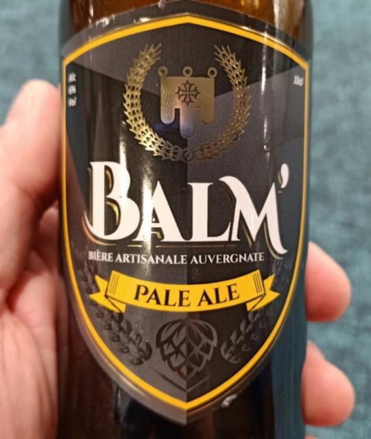 Balm' Pale Ale 6.0%, Microbrasserie Balm', France