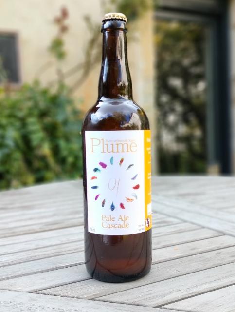 Pale Ale Cascade 5.0%, Brasserie Plume Jurassienne, France