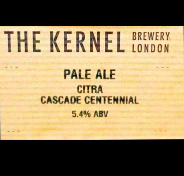 Pale Ale Citra Cascade Centennial 5.4%, The Kernel Brewery, England