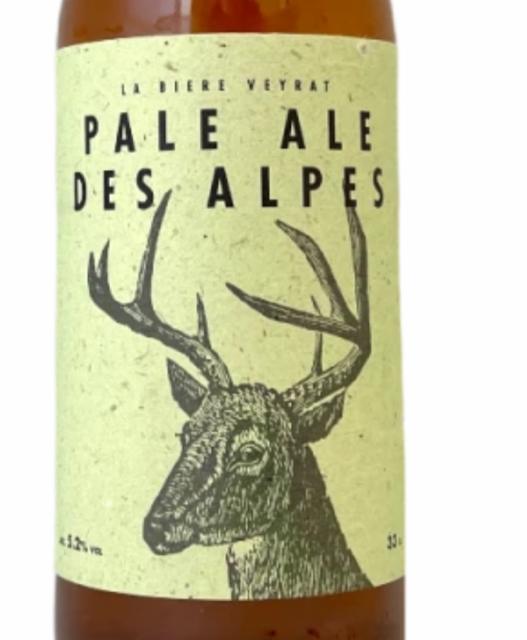 Pale Ale Des Alpes 4.0%, Brasserie Veyrat, France