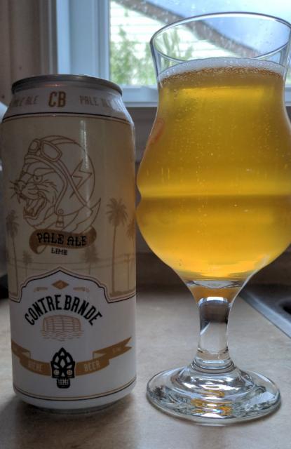 Pale Ale Lime 5.0%, Contrebande, Canada