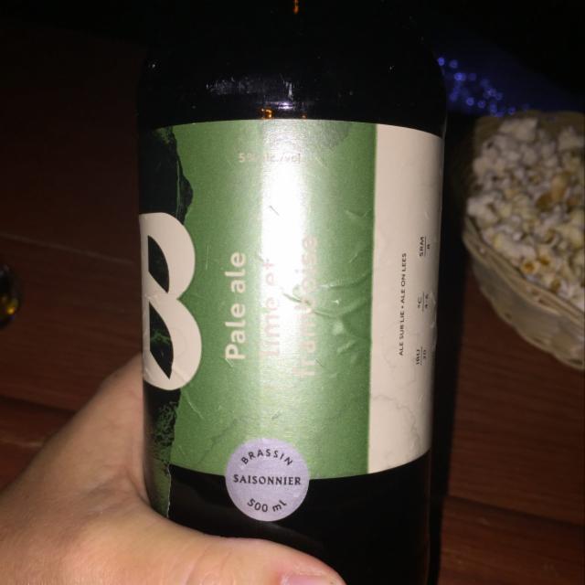 Pale ale lime et framboise 5.0%, La Barberie, Canada