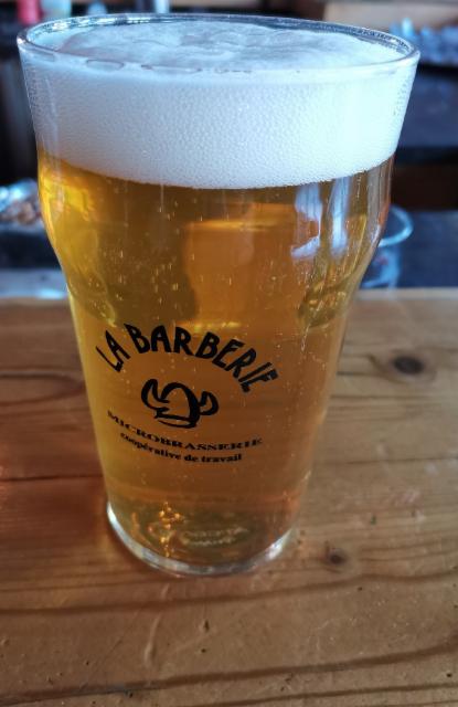 pale ale lime et gingembre 4.5%, La Barberie, Canada