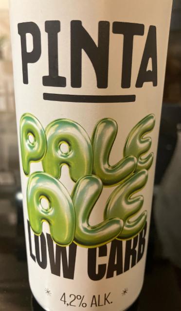 Pale Ale Low Carb 4.2%, Browar PINTA, Poland