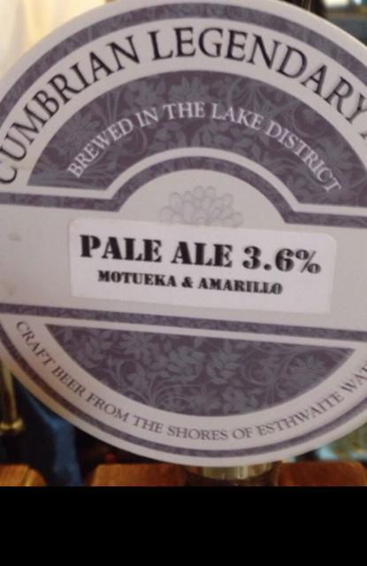 Pale Ale Motueka & Amarillo 3.6%, Cumbrian Ales, England