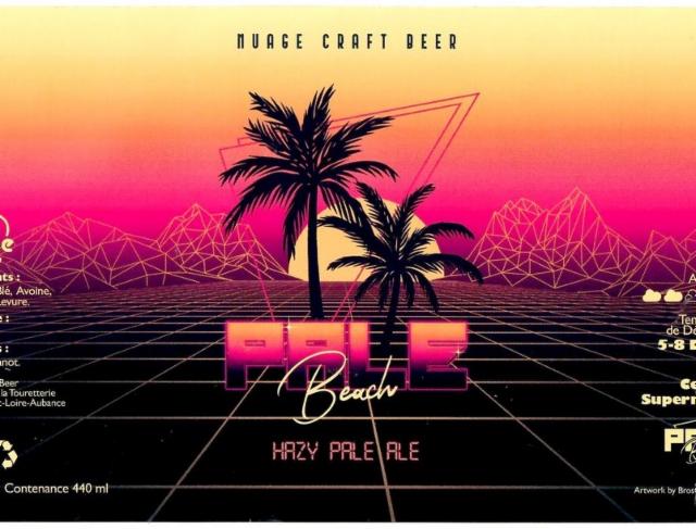 Pale Beach 5.5%, Nuage Craft Beer [Closed], France