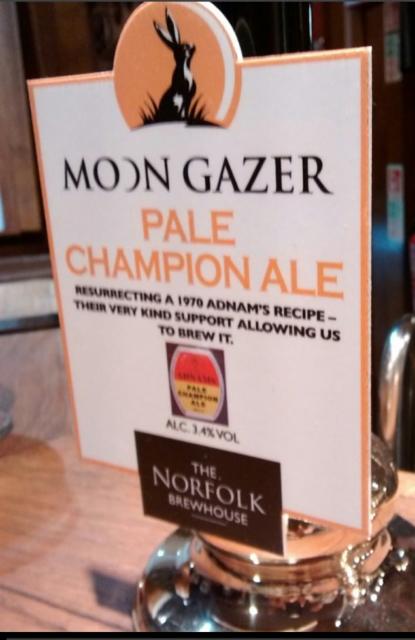 Pale Champion Ale 3.4%, Moon Gazer - Norfolk Brewhouse, England