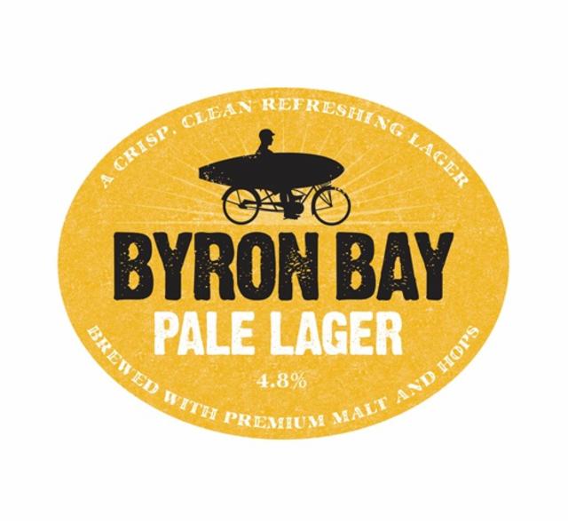Pale Lager 4.8%, Byron Bay Brewery (Kirin Brewery Company), Australia