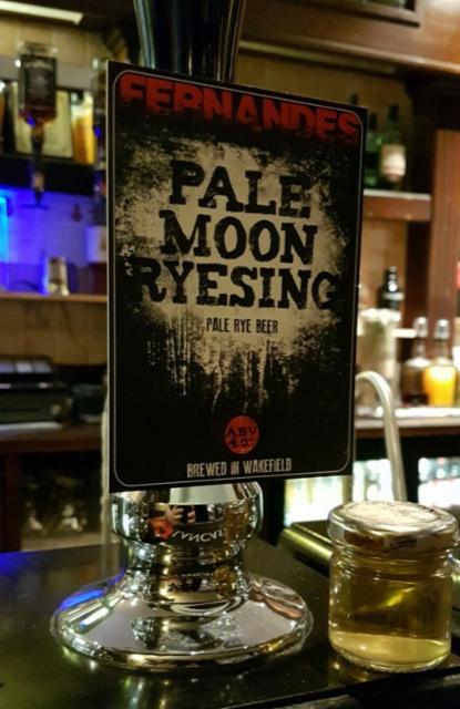 Pale Moon Ryesing 4.0%, Fernandes Brewery Tap, England