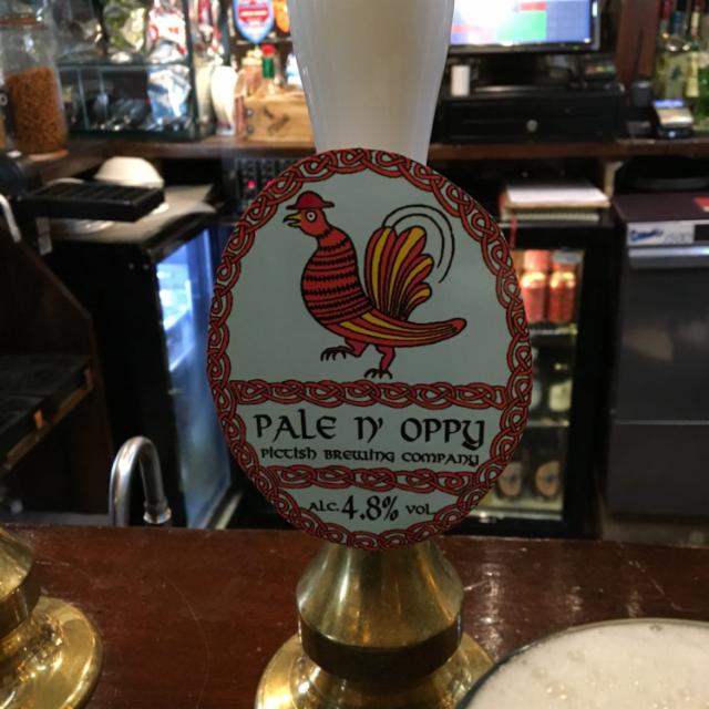Pale N' Oppy 4.8%, Pictish Brewing Company, England