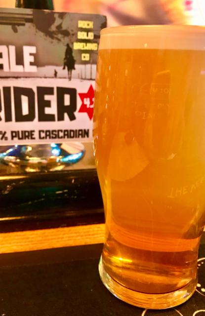 Pale Rider - 100% Pure Cascadian 4.2%, Rock Solid Brewing Company Limited, England