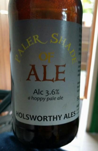 Paler Shade Of Ale 3.6%, Holsworthy Ales, England