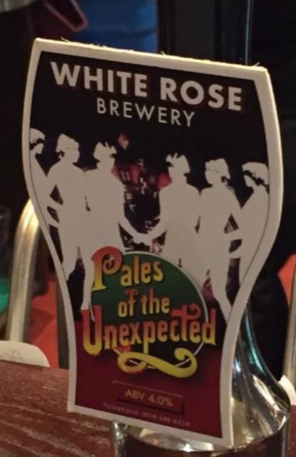 Pales Of The Unexpected 4.0%, White Rose Brewery, England