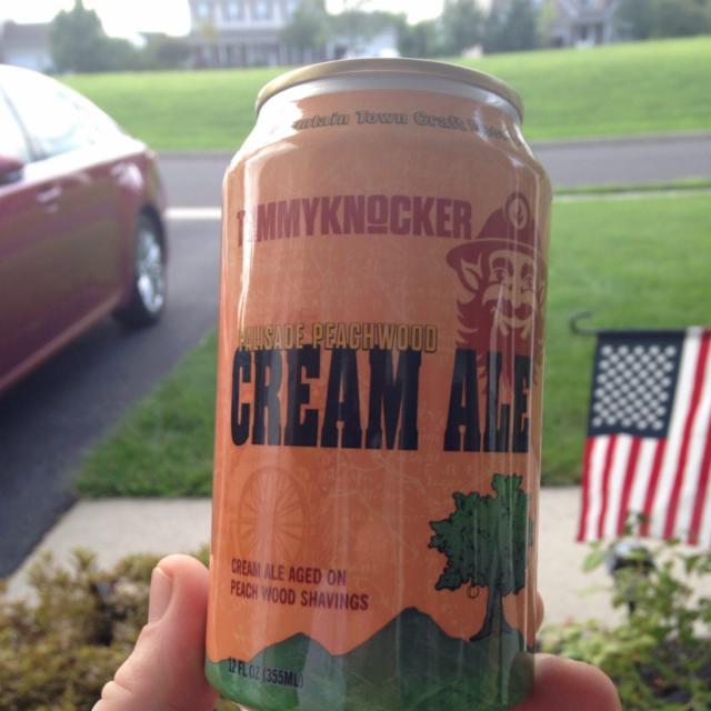 Palisades Peachwood Cream Ale 4.5%, Tommyknocker Brewery, United States