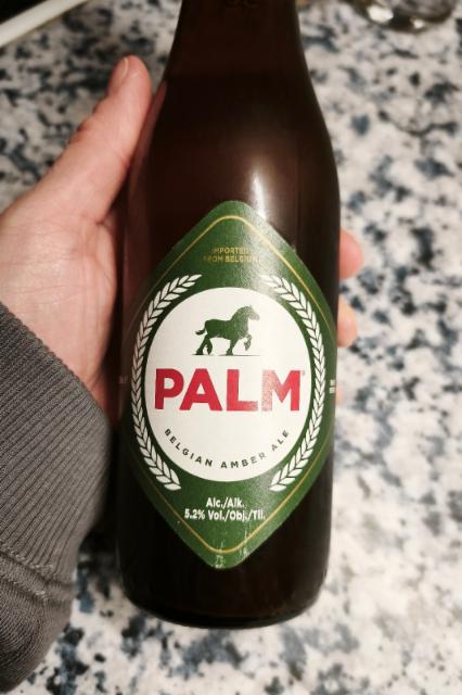 palm belgian amber ale 5.2%, Brouwerij Palm, Belgium