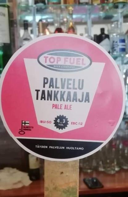 Palvelutankkaaja 4.3%, Top Fuel Beer Company, Finland