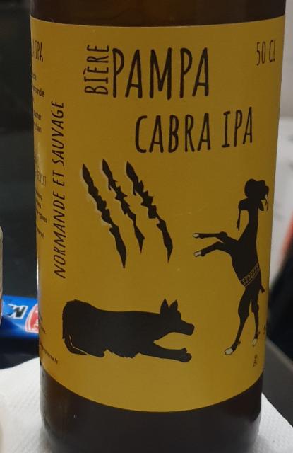 pampa cabra ipa 5.5%, Brasserie des Marronniers, France