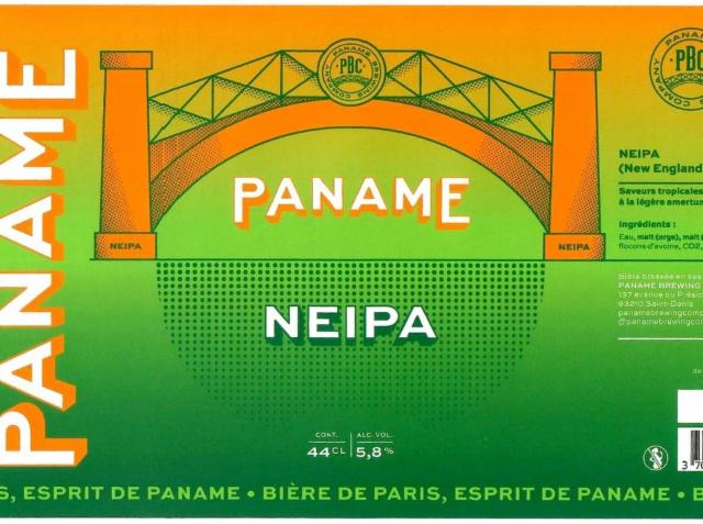 Paname NEIPA 6.9%, Paname Brewing Company, France