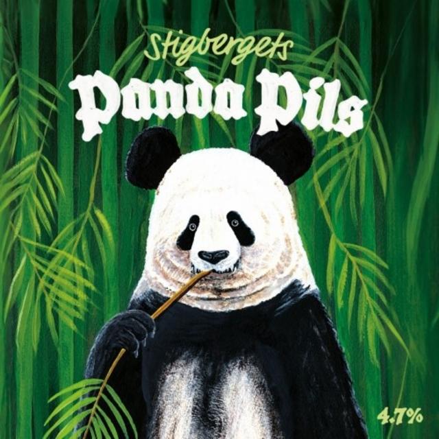 Panda Pils 4.7%, Stigbergets Bryggeri, Sweden