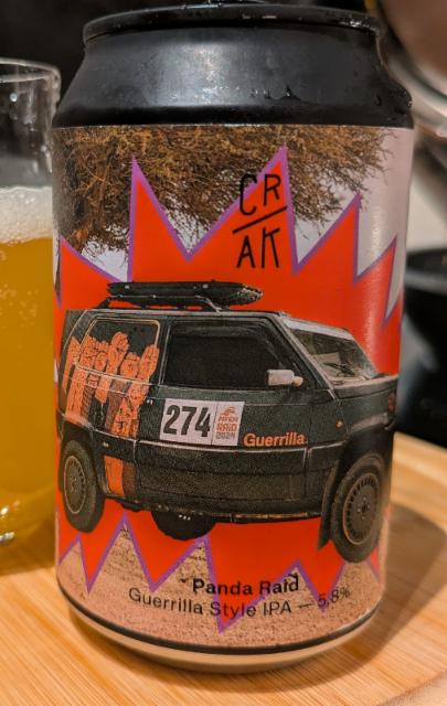 Panda Raid 5.8%, Crak Brewery, Italy