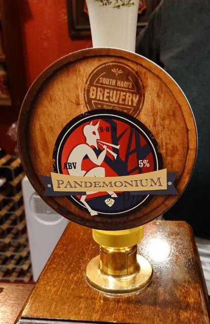 Pandemonium 5.0%, South Hams Brewery, England