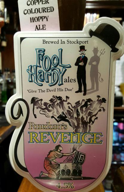 Pandora's Revenge 4.5%, Fool Hardy Ales, England