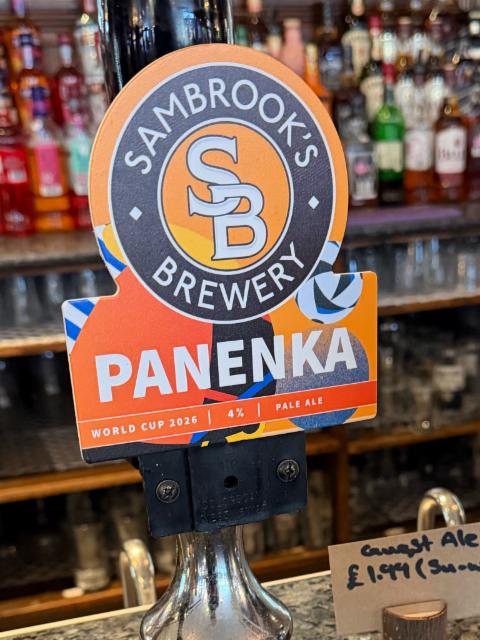 Panenka 4.0%, Sambrook's Brewery, England