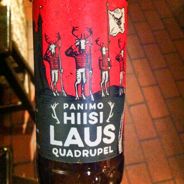 Laus Quadrupel 9.0%, Panimo Hiisi, Finland