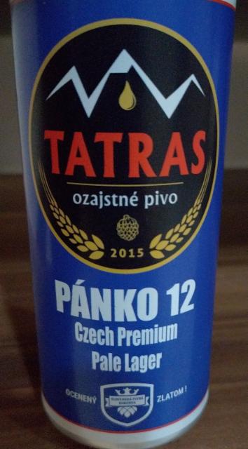 Pánko 12 5.1%, Minipivovar Tatras, Slovakia