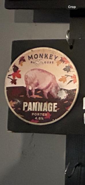 Pannage Porter 4.6%, Monkey Brewhouse, United Kingdom