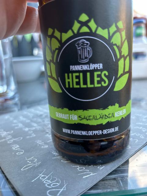 Pannenklöpper Helles 5.0%, Pannenklöpper Brauerei, Germany