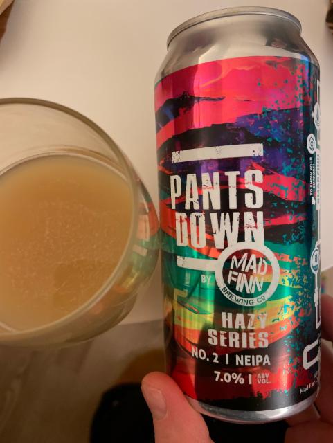 Pants Down - Hazy Series No.2 7.0%, Mad Finn Brewing Co, Finland