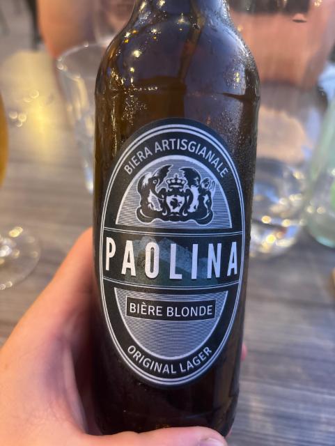 Paolina blonde, Brasserie Paolina