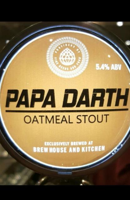 Papa Darth 5.4%, Brewhouse & Kitchen, England