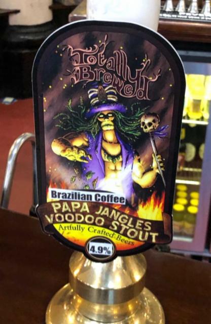 Papa Jangles - Voodoo Stout 4.9%, Totally Brewed Limited, England