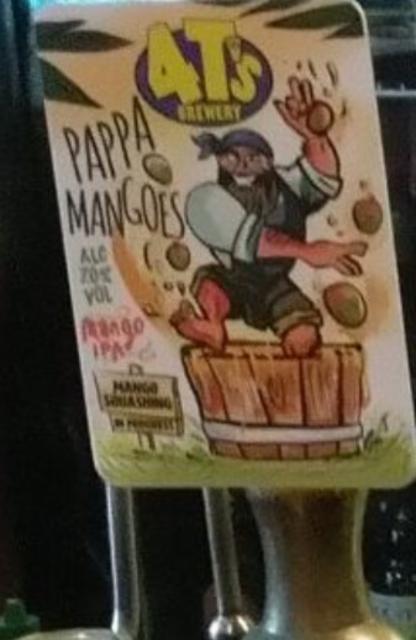 Papa Mangoes 7.0%, 4T's Brewery, England