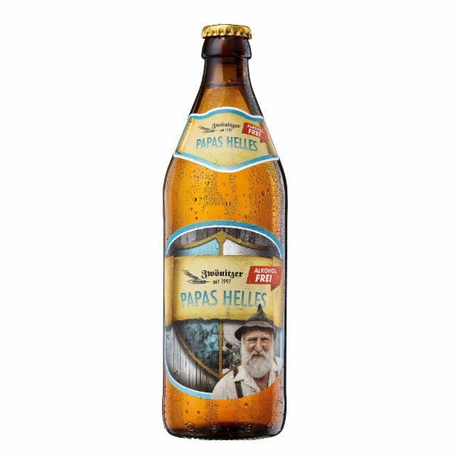 Papas Helles Alkoholfrei 0.5%, Brauerei Zwönitz, Germany
