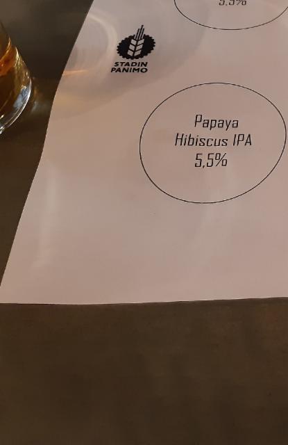 Papaya Hibiscus IPA 5.5%, Stadin Panimo, Finland