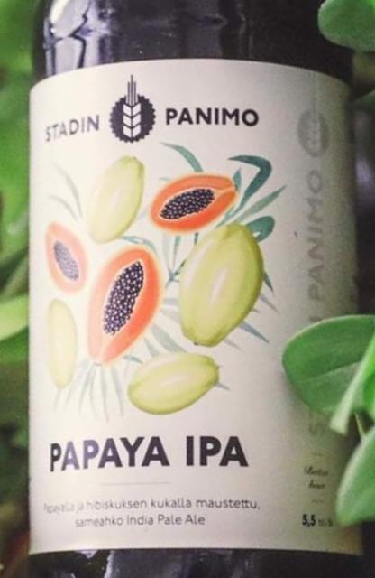 Papaya IPA 5.5%, Stadin Panimo, Finland