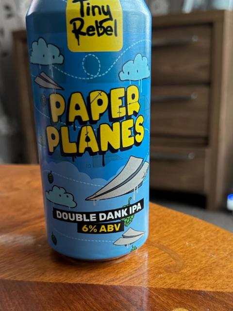 Paper Planes 6.0%, Tiny Rebel Brewing, Wales