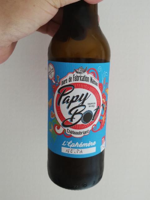 papy bot' NEIPA, Microbrasserie Papybot'