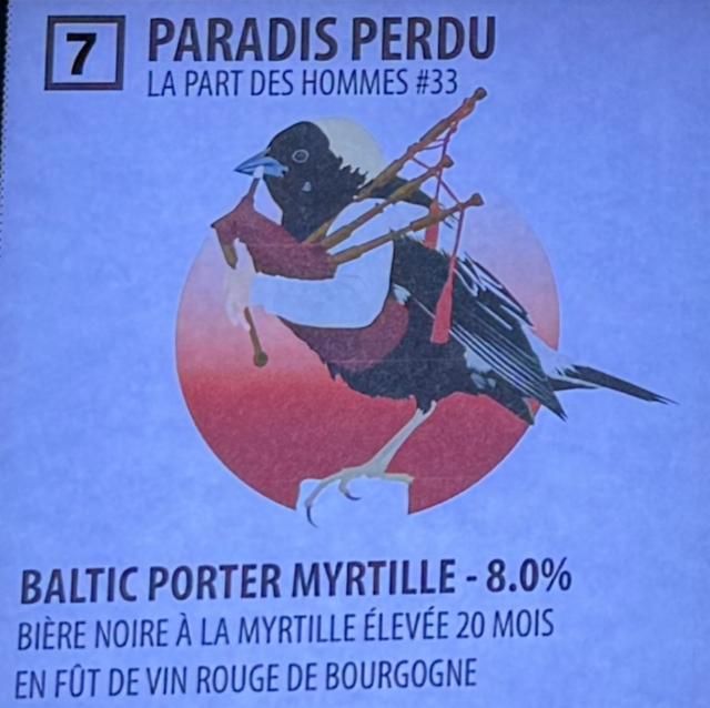 Paradis Perdu, Brasserie Elixkir