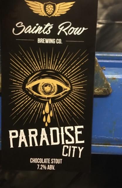 Paradise City 7.2%, Saints Row Brewing Co, England