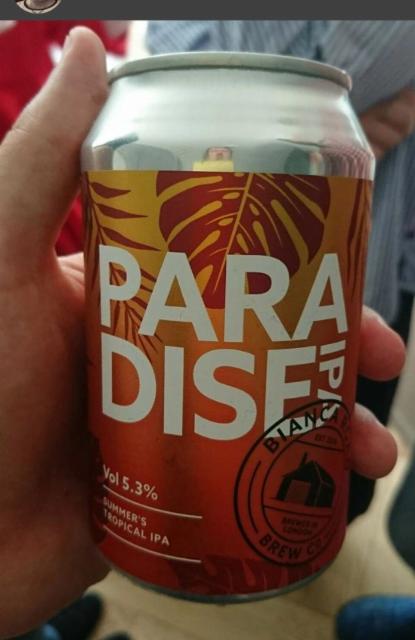 Paradise IPA 5.3%, Bianca Road Brew Co, England