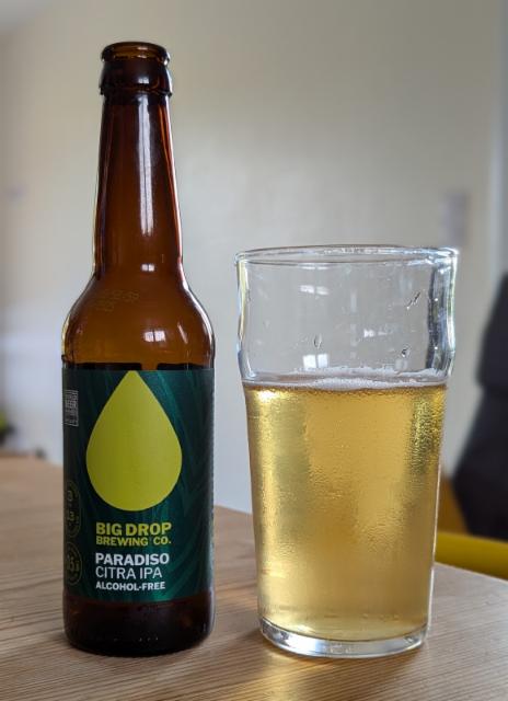 Paradisio Citra IPA 0.0%, Big Drop Brewing Co., England