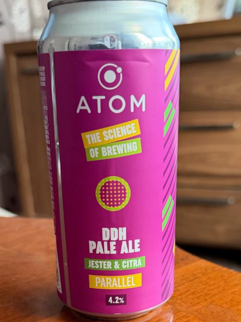 Parallel: Jester & Citra 4.2%, Atom Beers, England